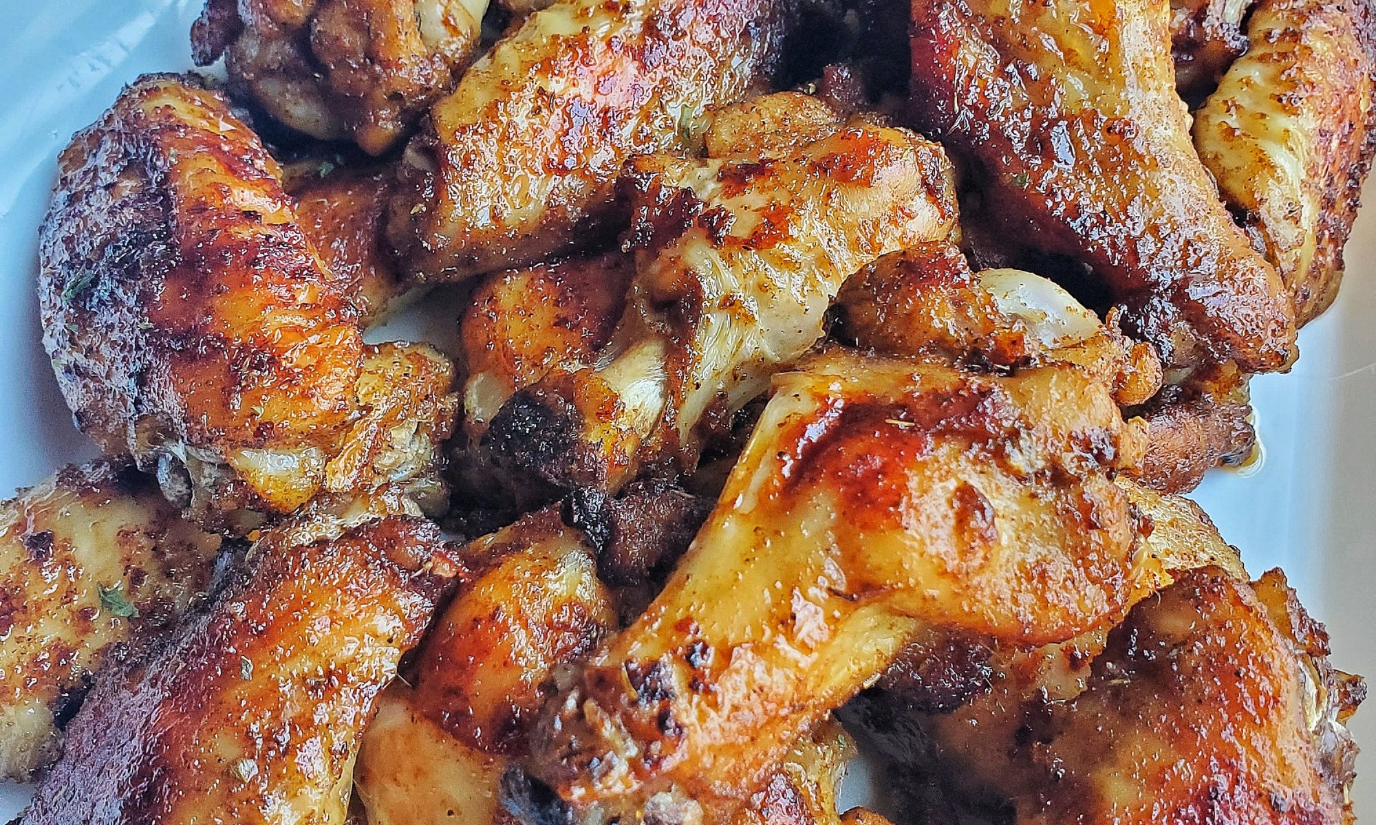 Platter Of Roasted Party Wings