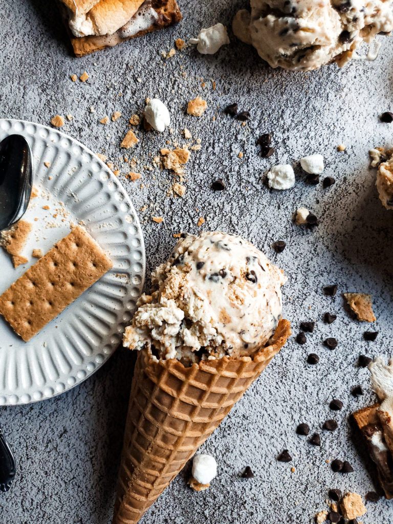 S'mores ice cream 