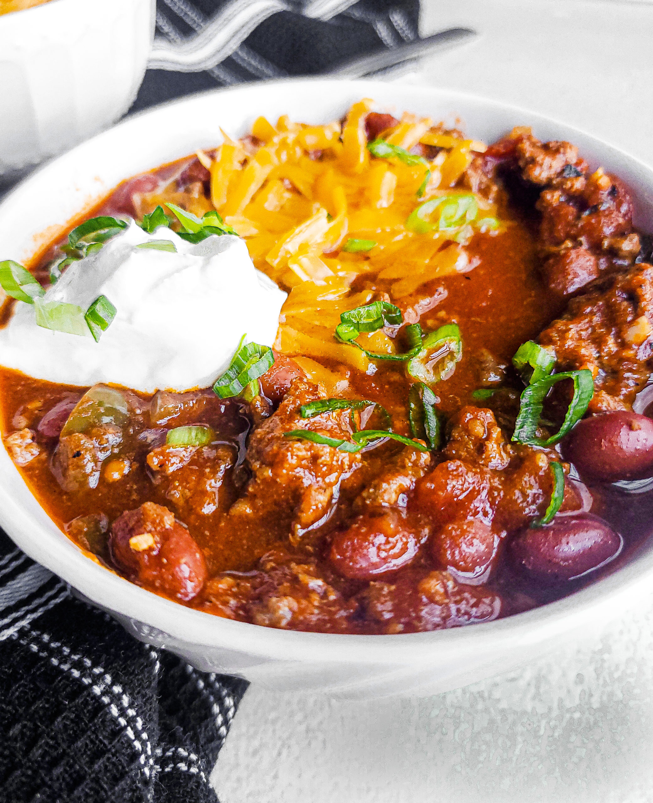 Hearty and Spicy Beef Chili