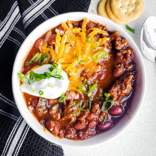 Hearty and Spicy Beef Chili